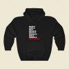 The List De Papel Funny Graphic Hoodie