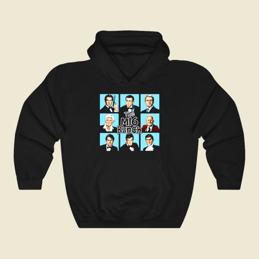 The Mi6 Bunch Funny Graphic Hoodie