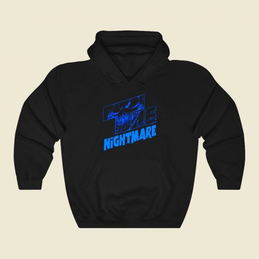 The Nightmare Blue Funny Graphic Hoodie