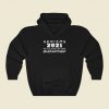 The One Where They Were Quarantined Black Funny Graphic Hoodie