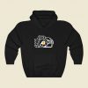 The Pitt Power Fists Funny Graphic Hoodie