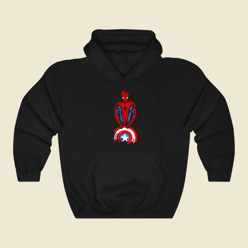 The Spider Is Coming Funny Graphic Hoodie