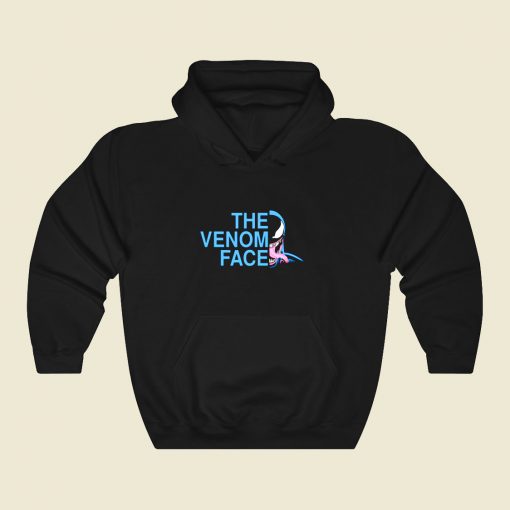 The Venom Face Funny Graphic Hoodie