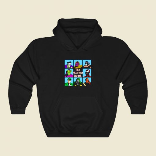 The Villainous Bunch Funny Graphic Hoodie