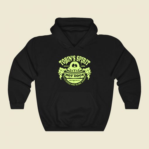 Tobins Spirit Hotdogs Funny Graphic Hoodie