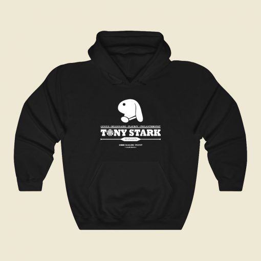 Tonys Mansion Funny Graphic Hoodie