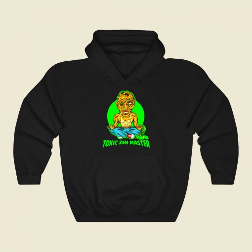 Toxic Zen Master Funny Graphic Hoodie