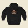 Tribal Bear Funny Graphic Hoodie