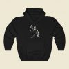 Tribal Cat Face Funny Graphic Hoodie