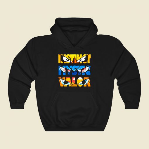 Triple Team Funny Graphic Hoodie