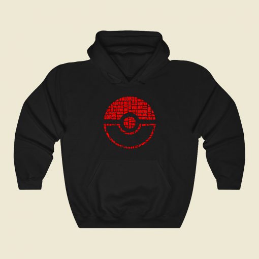 Valor Pokeball Team Funny Graphic Hoodie