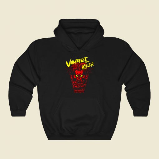 Vampire Killer Red Funny Graphic Hoodie