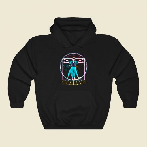 Vitruvian Things Funny Graphic Hoodie