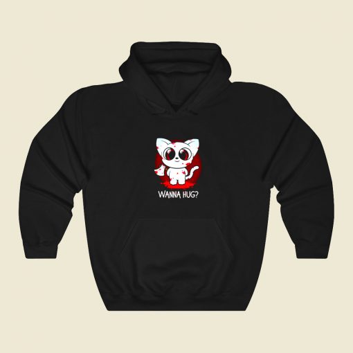 Wanna Hug Funny Graphic Hoodie