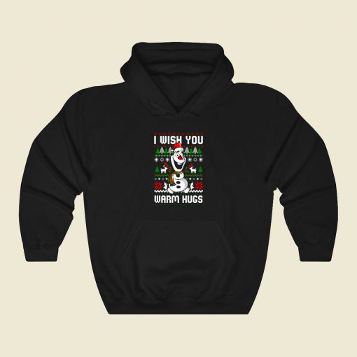 Warm Hugs Funny Graphic Hoodie