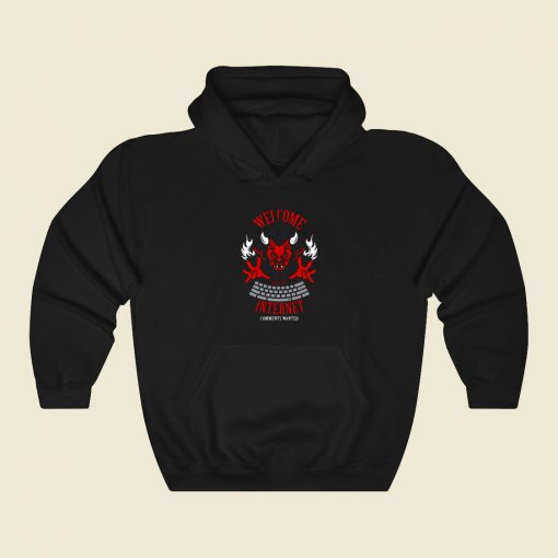 Welcome To The Internet Funny Graphic Hoodie