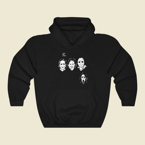 With The Killers Funny Graphic Hoodie