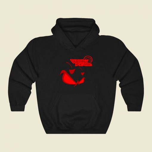 Without Fear Funny Graphic Hoodie