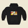 Woman Yelling At A Mystery Dog Funny Graphic Hoodie