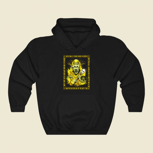 Yellow King Icon Azhmodai 2018 Funny Graphic Hoodie