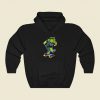 Yoda Skate Rat Funny Graphic Hoodie