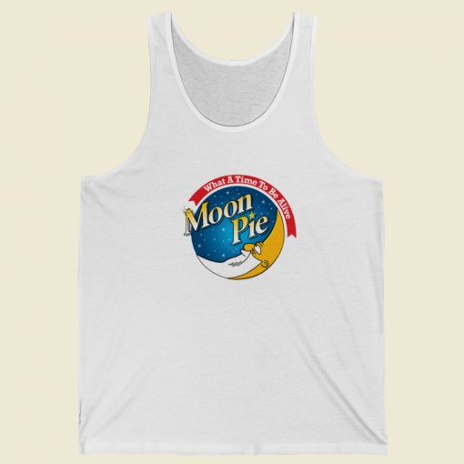 Funny Moon Pie Simpsons Tank Top