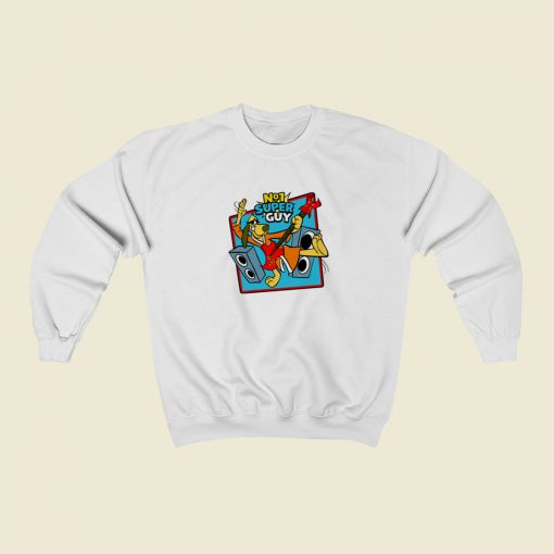 Hong Kong Phooey Super Guy Sweatshirt Style