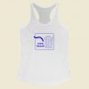 100 Percent Trash Funny Racerback Tank Top