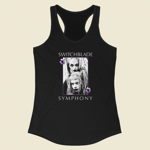 Switchblade Symphony Vintage 90s Racerback Tank Top