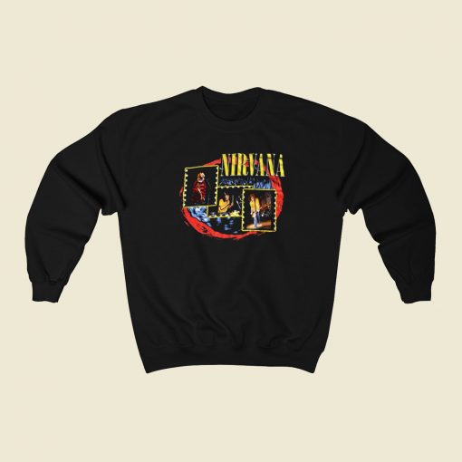 Nirvana Circle Vintage Band Sweatshirt Style