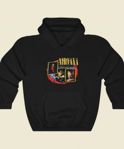 Nirvana Circle Vintage Band Hoodie Style