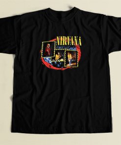 Nirvana Circle Vintage Band T Shirt Style