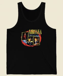 Nirvana Circle Vintage Band Tank Top