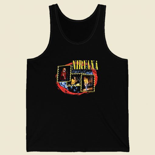 Nirvana Circle Vintage Band Tank Top