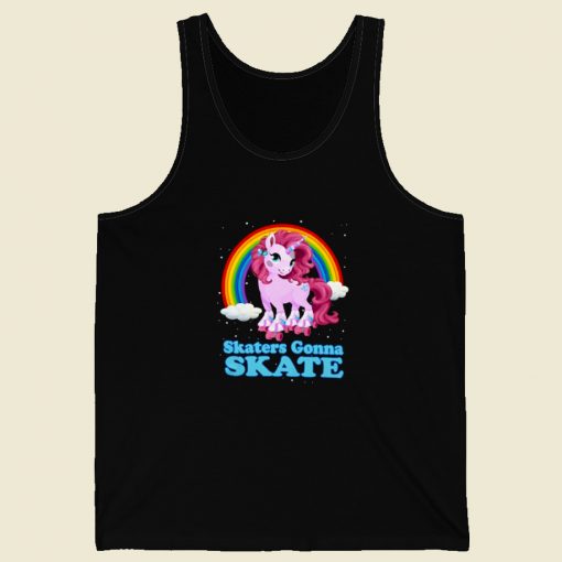 80s Unicorn Gonna Roller Tank Top