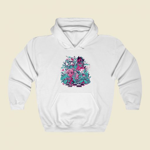 Anime Wave Aesthetic Hoodie Style