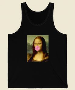 Bubble Gum Mona Lisa Tank Top