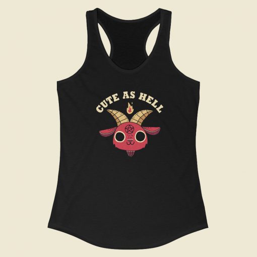 Cute Of Hell Racerback Tank Top