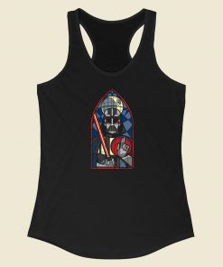 Dark Lord Of Mandalorian Racerback Tank Top