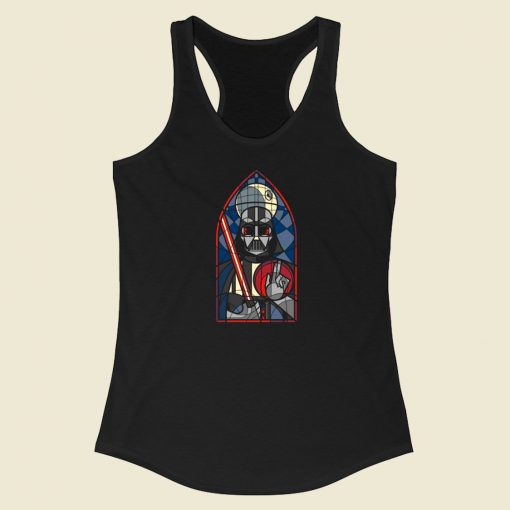 Dark Lord Of Mandalorian Racerback Tank Top