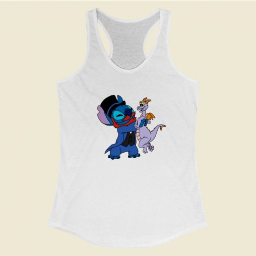 Dreamfinder Stitch and Figment Racerback Tank Top