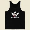 Football Mickey Mouse Adidas Tank Top