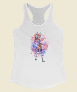 Fulcrum Watercolor Classic Racerback Tank Top