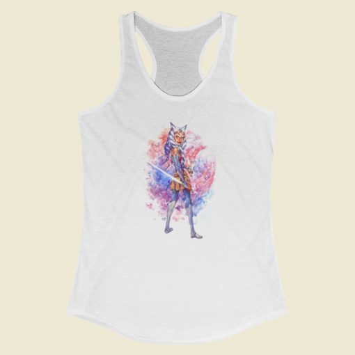 Fulcrum Watercolor Classic Racerback Tank Top