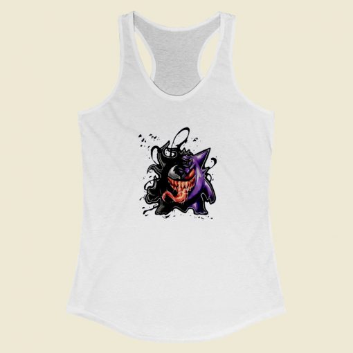 Gengar Venom Pokemon Racerback Tank Top