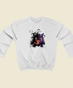 Gengar Venom Pokemon Sweatshirt Style