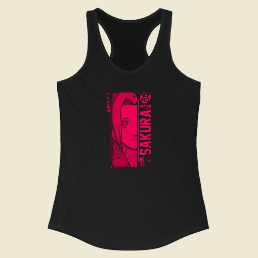 Haruno Sakura Vintage Anime Racerback Tank Top