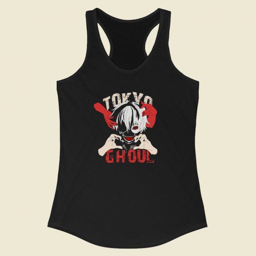 Ken Kaneki Tokyo Ghou Racerback Tank Top