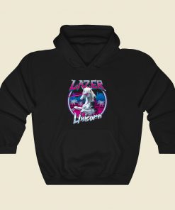 Lazer Unicorn Graphic Hoodie Style