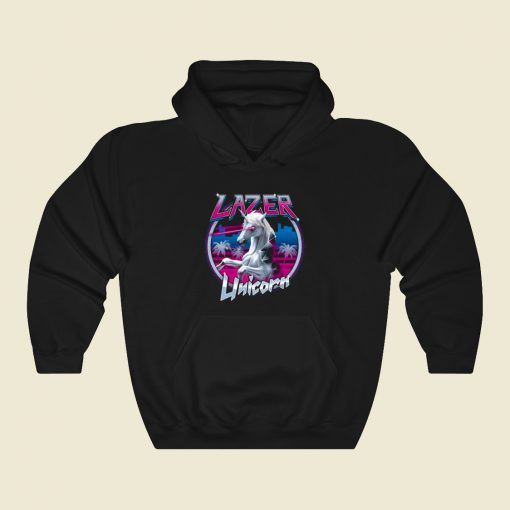 Lazer Unicorn Graphic Hoodie Style